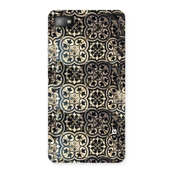 Floral Tile Back Case for Blackberry Z10