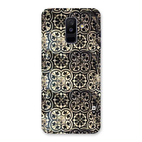 Floral Tile Back Case for Galaxy A6 Plus