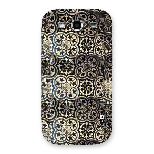 Floral Tile Back Case for Galaxy S3