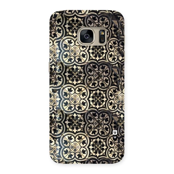 Floral Tile Back Case for Galaxy S7