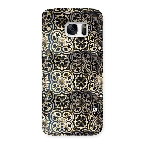 Floral Tile Back Case for Galaxy S7 Edge