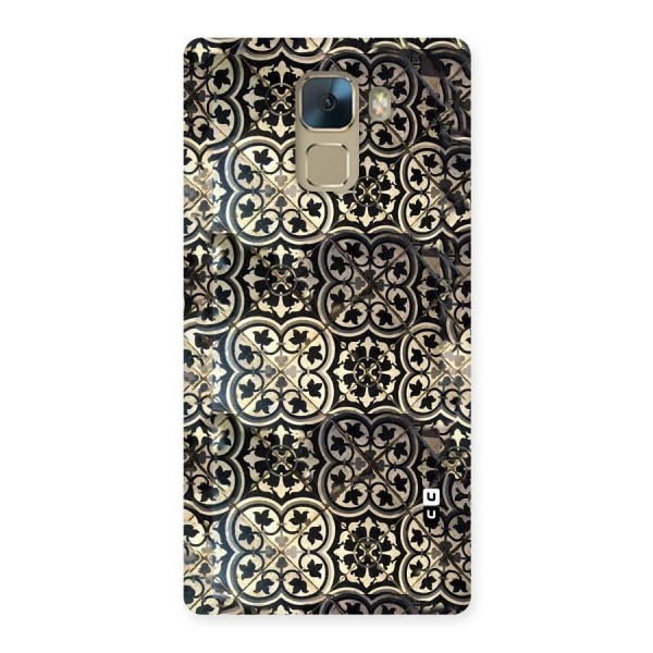 Floral Tile Back Case for Huawei Honor 7