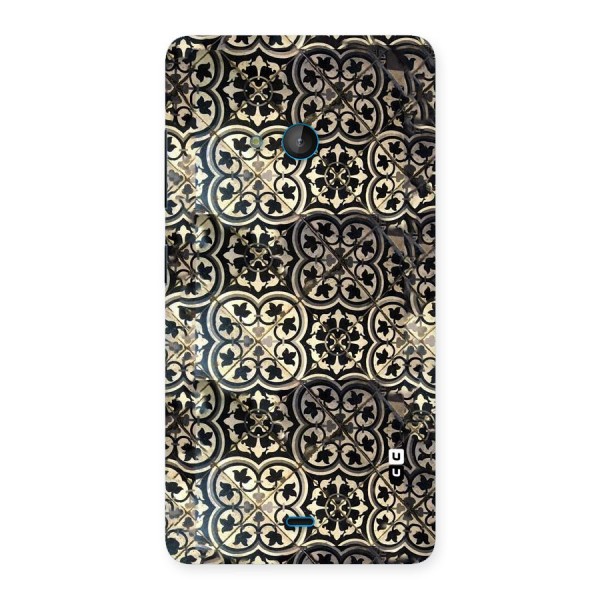 Floral Tile Back Case for Lumia 540