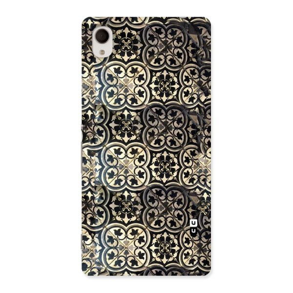 Floral Tile Back Case for Sony Xperia M4