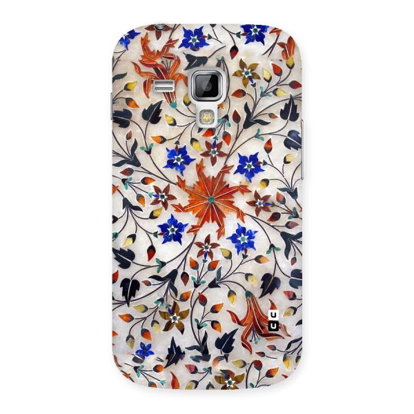 Floral Vintage Bloom Back Case for Galaxy S Duos