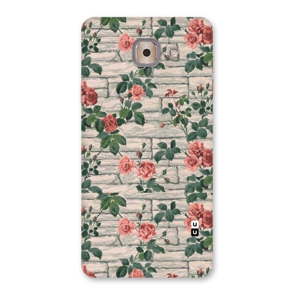 Floral Wall Design Back Case for Galaxy J7 Max