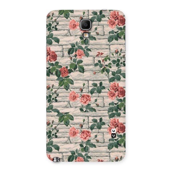 Floral Wall Design Back Case for Galaxy Note 3 Neo