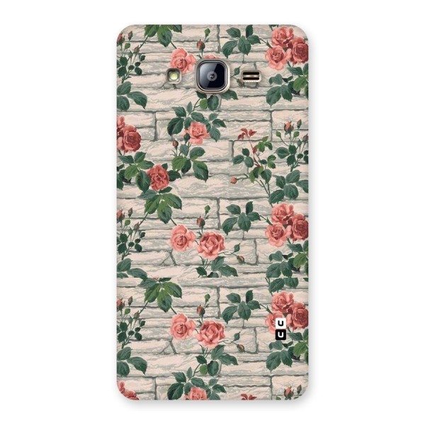 Floral Wall Design Back Case for Galaxy On5