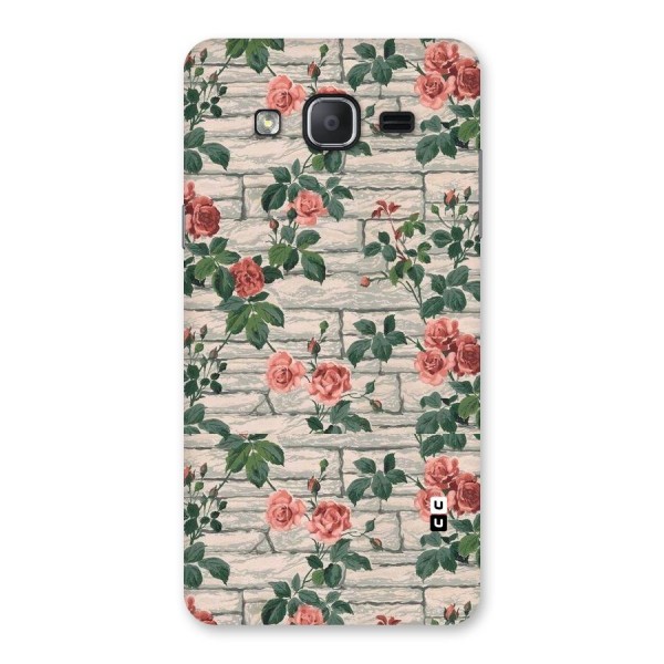 Floral Wall Design Back Case for Galaxy On7 Pro