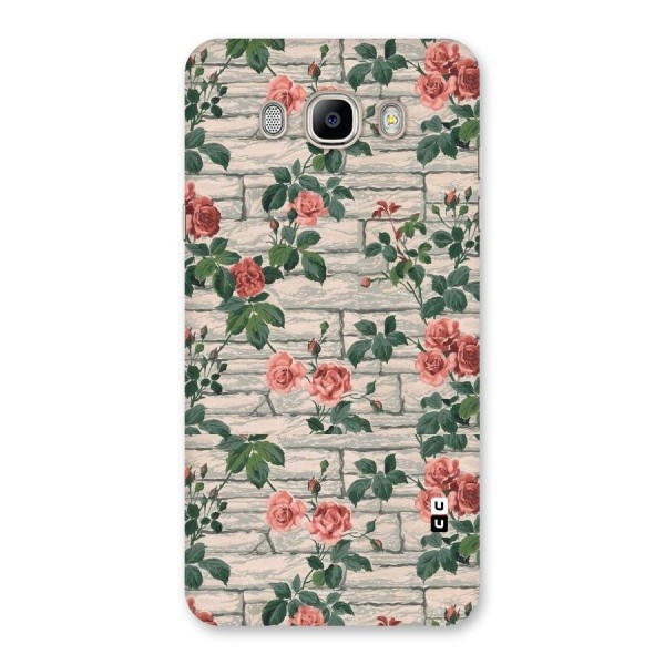 Floral Wall Design Back Case for Galaxy On8