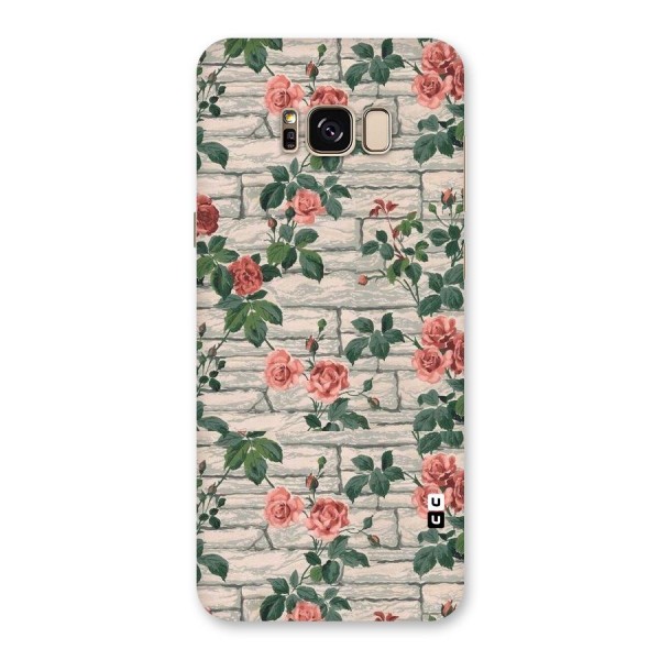 Floral Wall Design Back Case for Galaxy S8 Plus