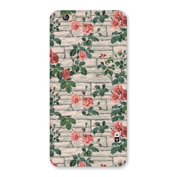 Floral Wall Design Back Case for Gionee S6