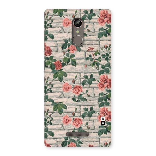 Floral Wall Design Back Case for Gionee S6s