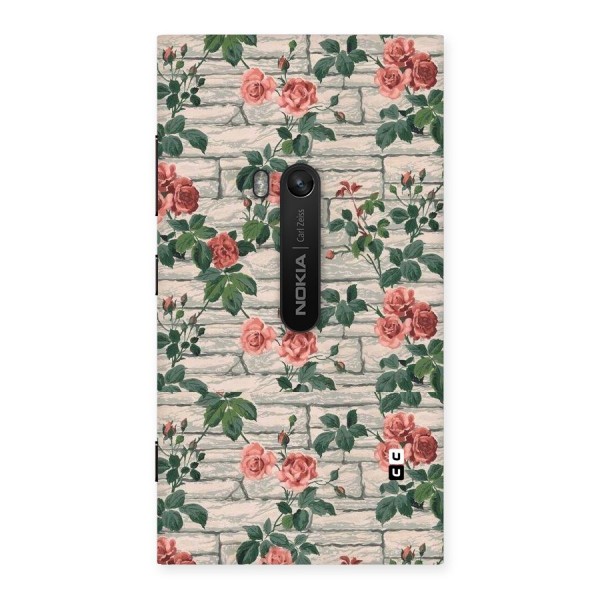 Floral Wall Design Back Case for Lumia 920