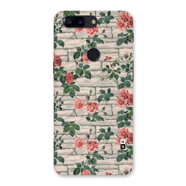 Floral Wall Design Back Case for OnePlus 5T