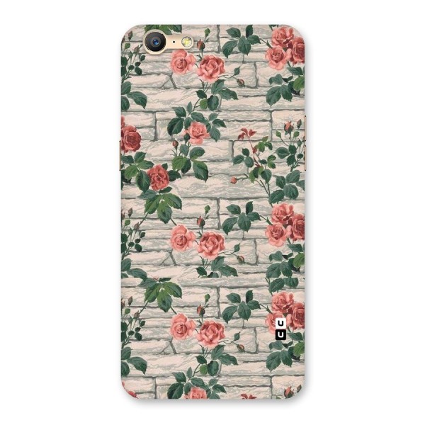 Floral Wall Design Back Case for Oppo A39