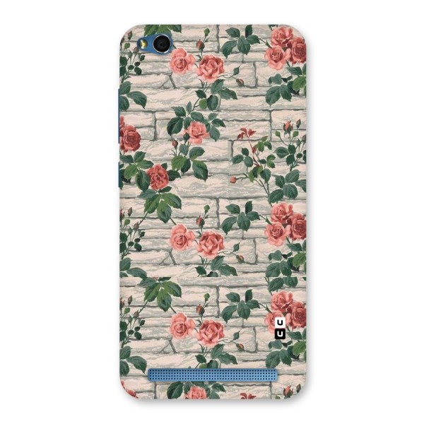 Floral Wall Design Back Case for Redmi 5A