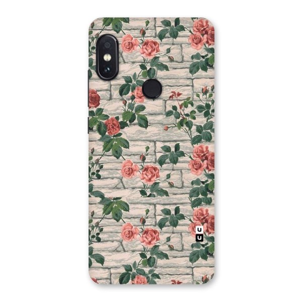 Floral Wall Design Back Case for Redmi Note 5 Pro