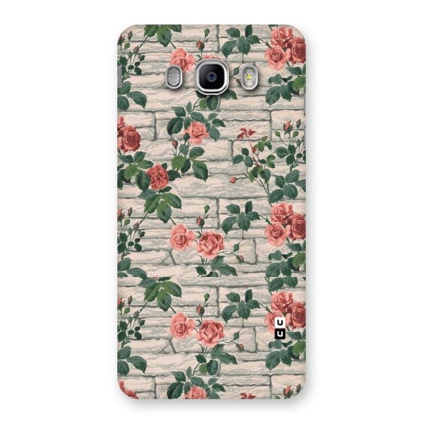 Floral Wall Design Back Case for Samsung Galaxy J5 2016