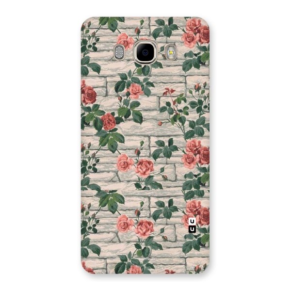 Floral Wall Design Back Case for Samsung Galaxy J7 2016