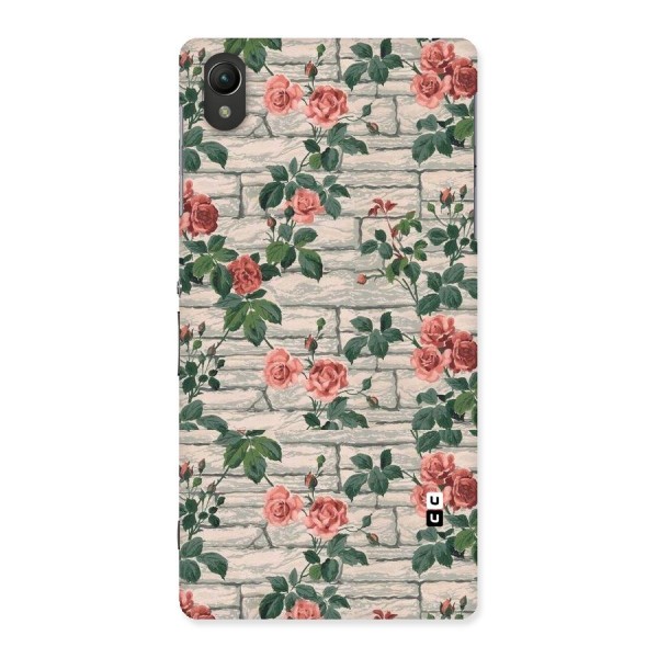 Floral Wall Design Back Case for Sony Xperia Z2