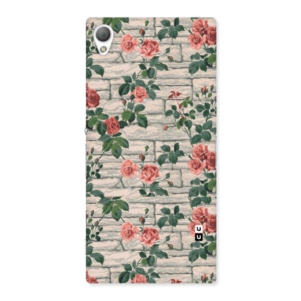 Floral Wall Design Back Case for Sony Xperia Z3
