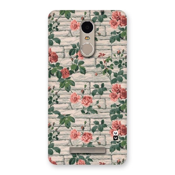 Floral Wall Design Back Case for Xiaomi Redmi Note 3