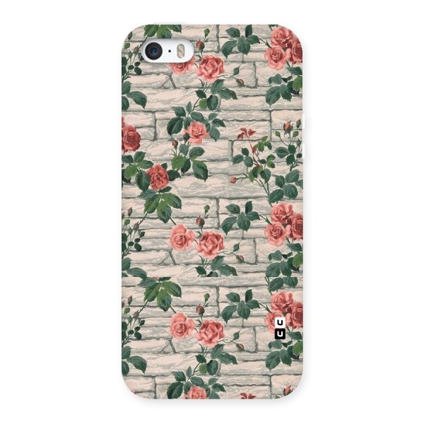 Floral Wall Design Back Case for iPhone 5 5S