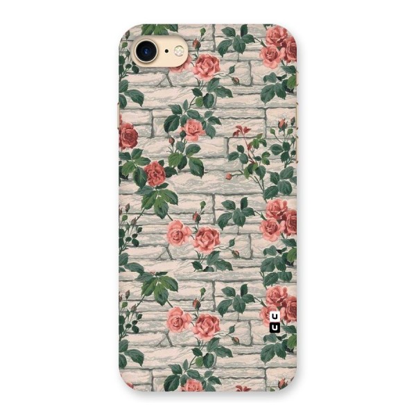 Floral Wall Design Back Case for iPhone 7