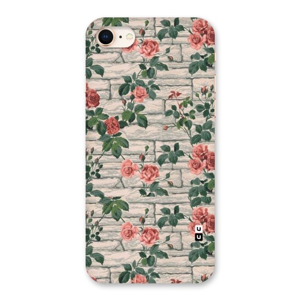 Floral Wall Design Back Case for iPhone 8