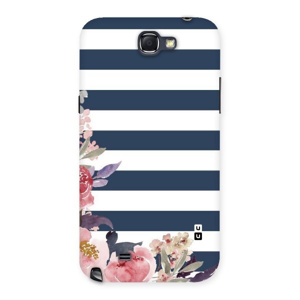 Floral Water Art Back Case for Galaxy Note 2