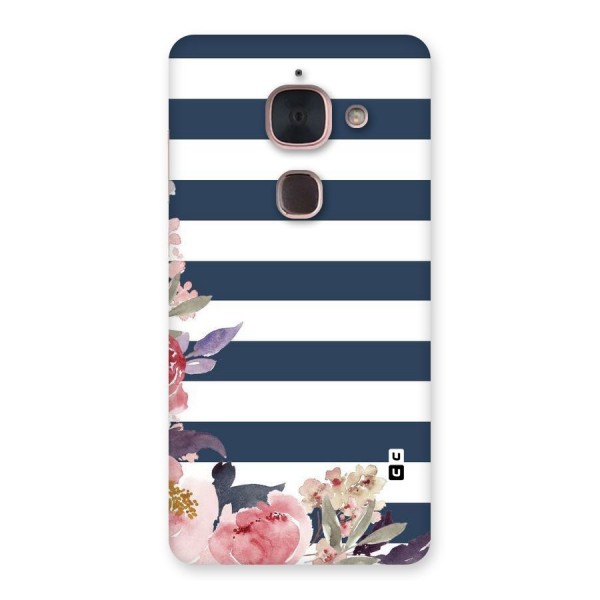 Floral Water Art Back Case for Le Max 2