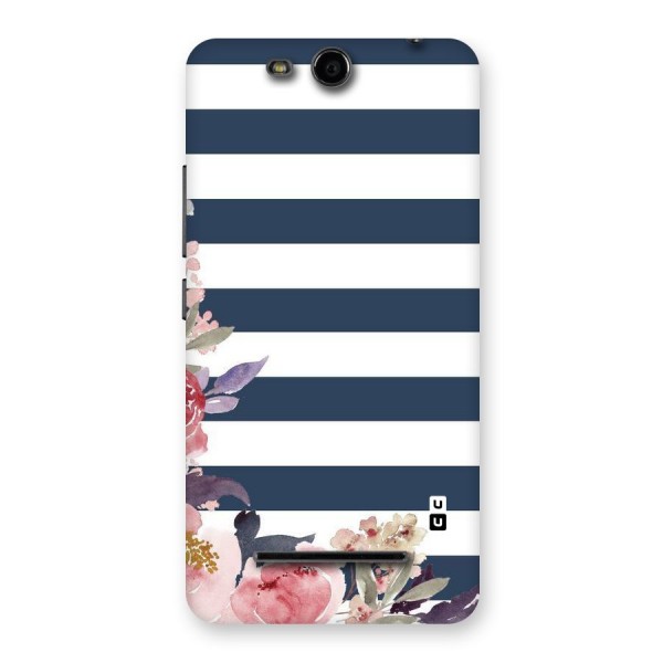 Floral Water Art Back Case for Micromax Canvas Juice 3 Q392