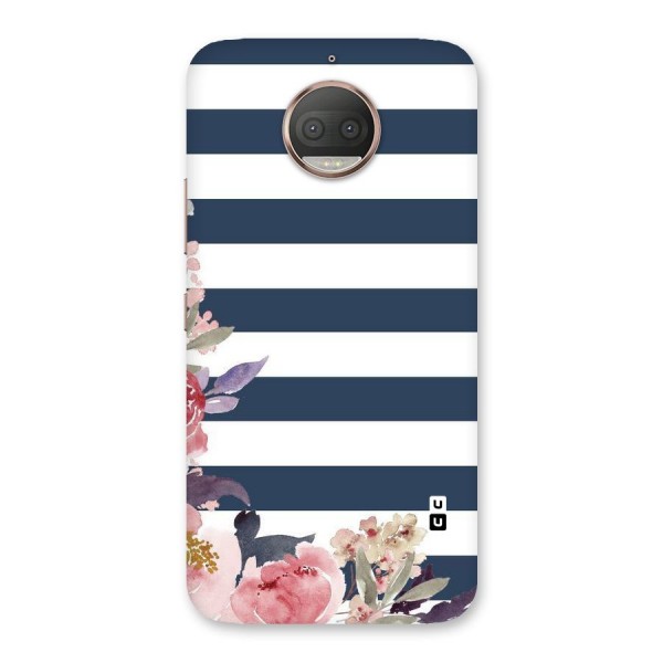 Floral Water Art Back Case for Moto G5s Plus