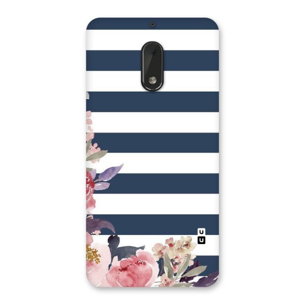 Floral Water Art Back Case for Nokia 6
