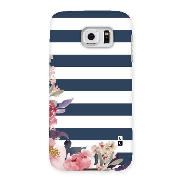 Floral Water Art Back Case for Samsung Galaxy S6