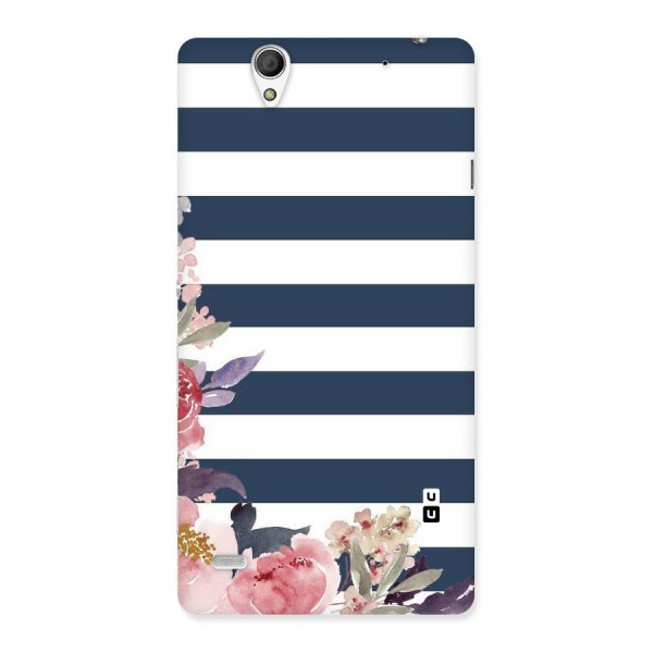 Floral Water Art Back Case for Sony Xperia C4
