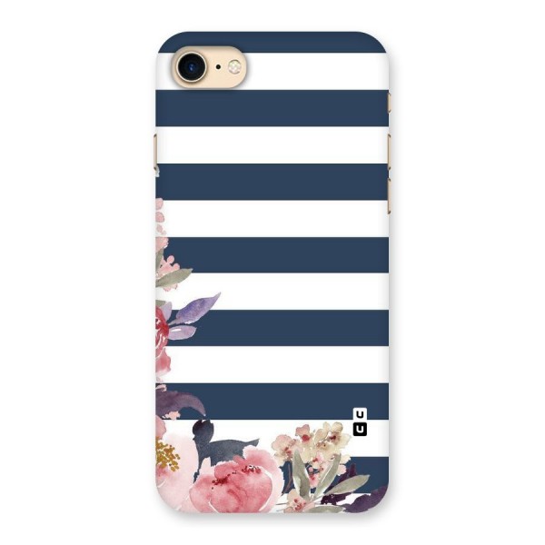 Floral Water Art Back Case for iPhone 7