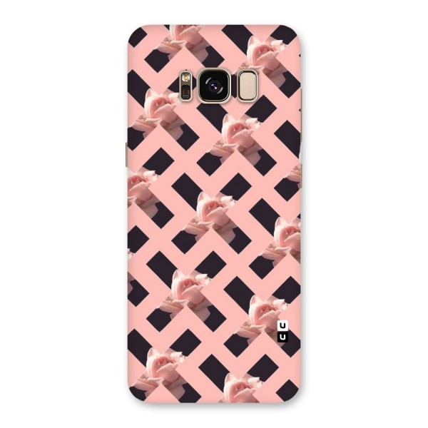 Floral X Design Back Case for Galaxy S8