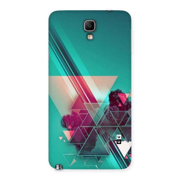 Floroscent Abstract Back Case for Galaxy Note 3 Neo