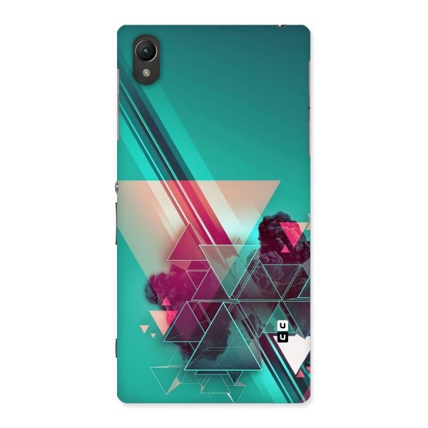 Floroscent Abstract Back Case for Sony Xperia Z1