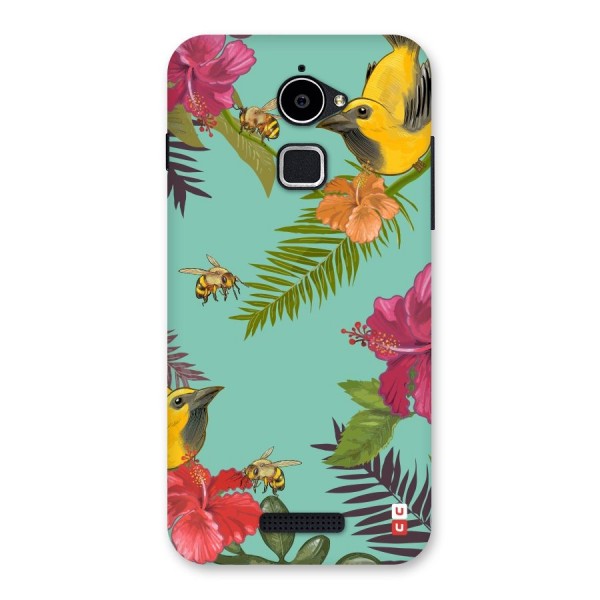 Flower Bird and Bee Back Case for Coolpad Note 3 Lite