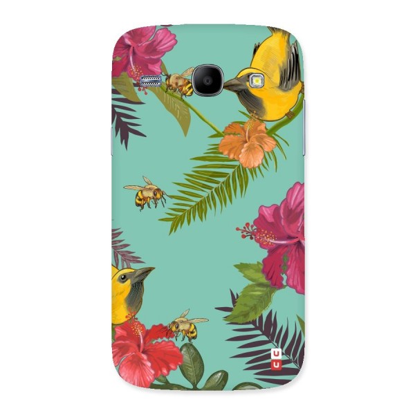 Flower Bird and Bee Back Case for Galaxy Core