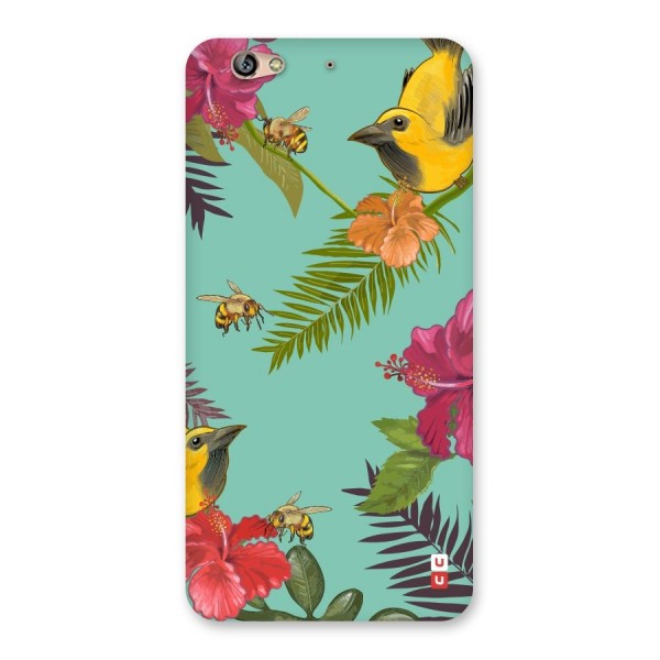 Flower Bird and Bee Back Case for Gionee S6