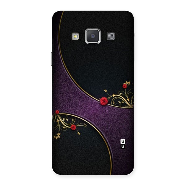 Flower Curves Back Case for Galaxy A3