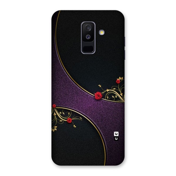 Flower Curves Back Case for Galaxy A6 Plus