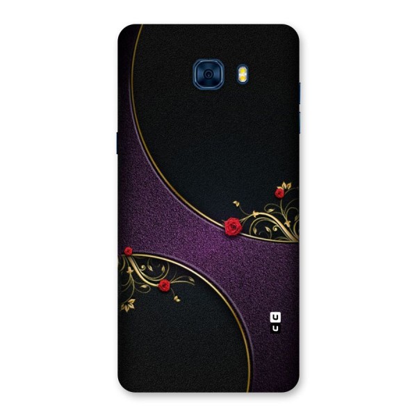 Flower Curves Back Case for Galaxy C7 Pro
