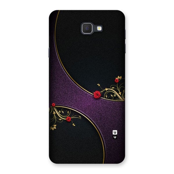 Flower Curves Back Case for Galaxy On7 2016