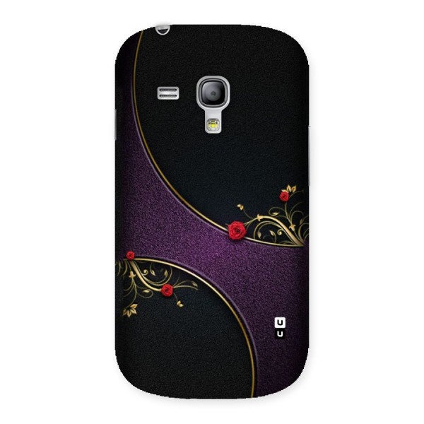 Flower Curves Back Case for Galaxy S3 Mini