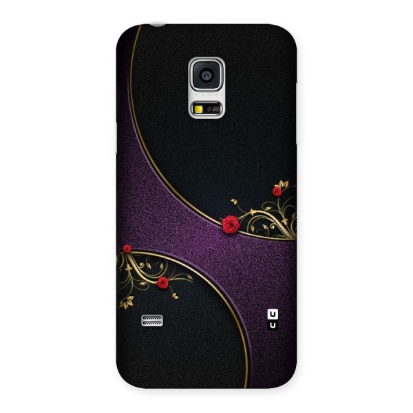 Flower Curves Back Case for Galaxy S5 Mini